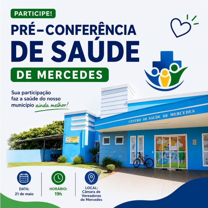 Mercedes realiza Pré-Conferência Municipal de Saúde nesta quinta-feira