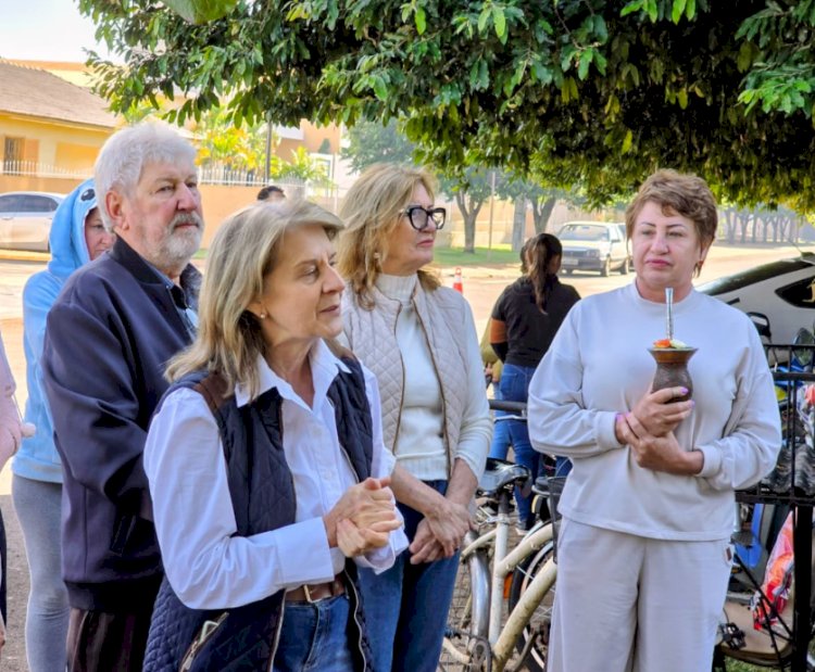 Provopar inicia entrega de donativos da Campanha do Agasalho 2026 em Nova Santa Rosa