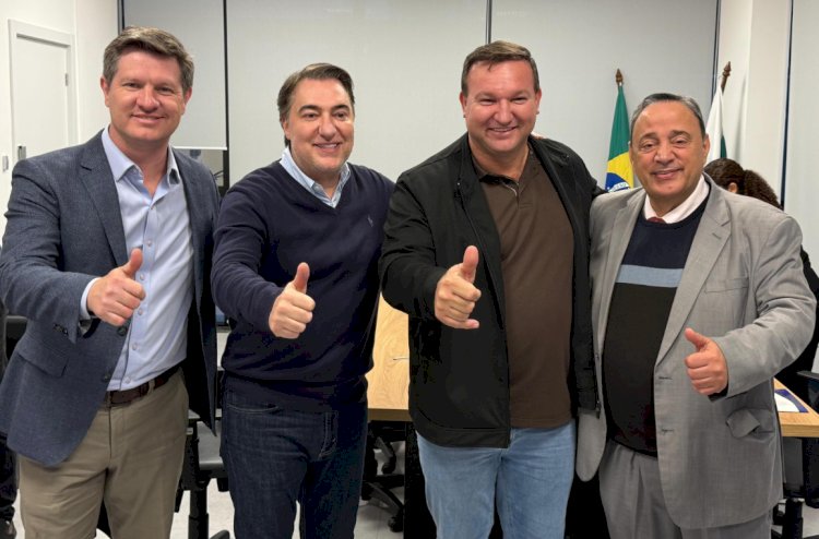 Prefeito Laerton Weber busca recursos para obras em infraestrutura junto ao Governo do Estado
