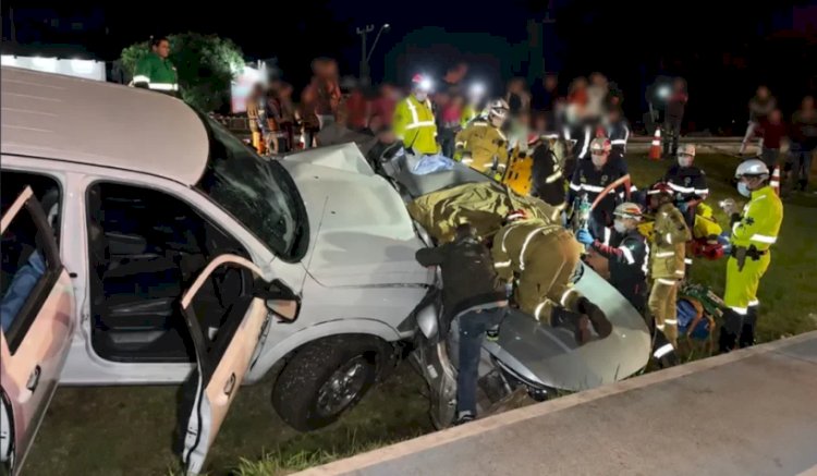 Colisão na BR-277 deixa dois mortos e duas pessoas gravemente feridas em Santa Tereza do Oeste