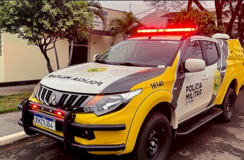 Veículo furtado em Guaíra teria seguido em direção ao Paraguai minutos após o crime
