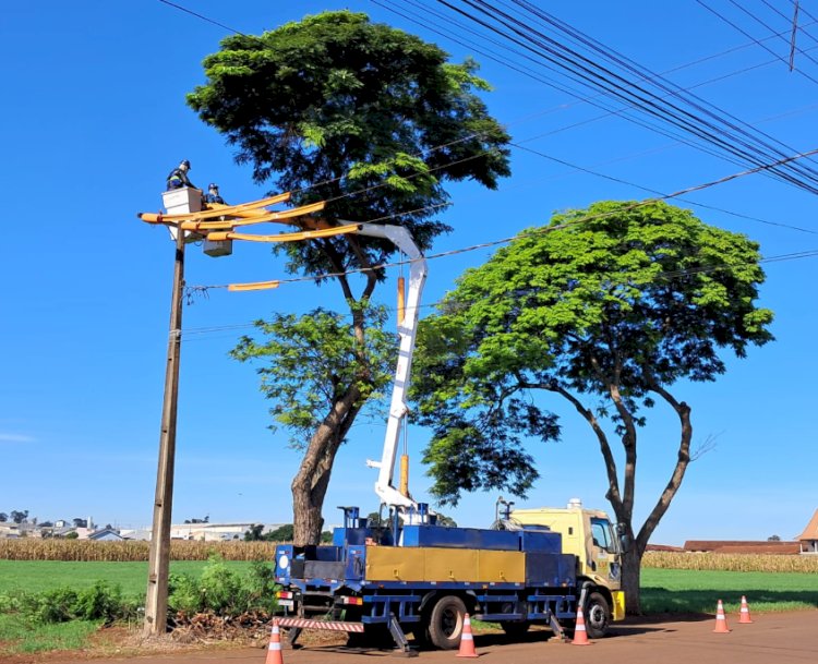Mutirão de Poda da Copel mobiliza cerca de 80 profissionais em Nova Santa Rosa