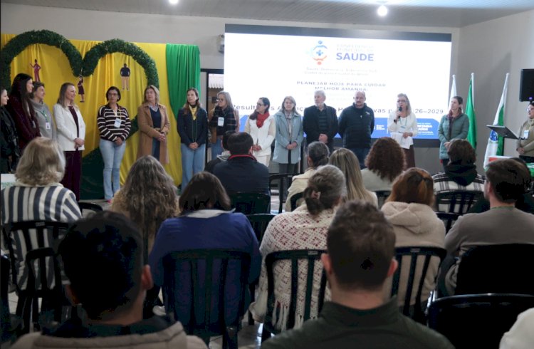 Conferência Municipal de Saúde reforça participação popular e debate sobre o SUS em Nova Santa Rosa