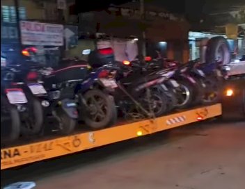 Operação em Ciudad del Este retira 40 motos de circulação após queixas de barulho