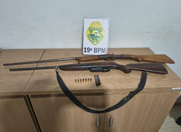 MULHER É  ESFAQUEADA  EM NOVA SANTA ROSA; SUSPEITO É PRESO COM ARMAS DE FOGO E MUNIÇÕES