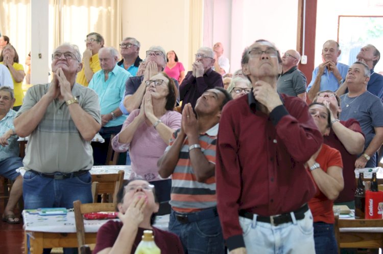 Programa Saúde em Equilíbrio reúne expressiva participação no Clube de Idosos 25 de Julho em Nova Santa Rosa