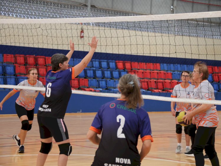 Nova Santa Rosa Vence Missal em Três das Quatro Partidas e Brilha em Rodada da Liga Cresol de Vôlei Gigante e Peteca