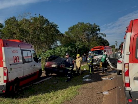 Acidente Grave na PR-317 Tira a Vida de Passageiro em Santa Helena
