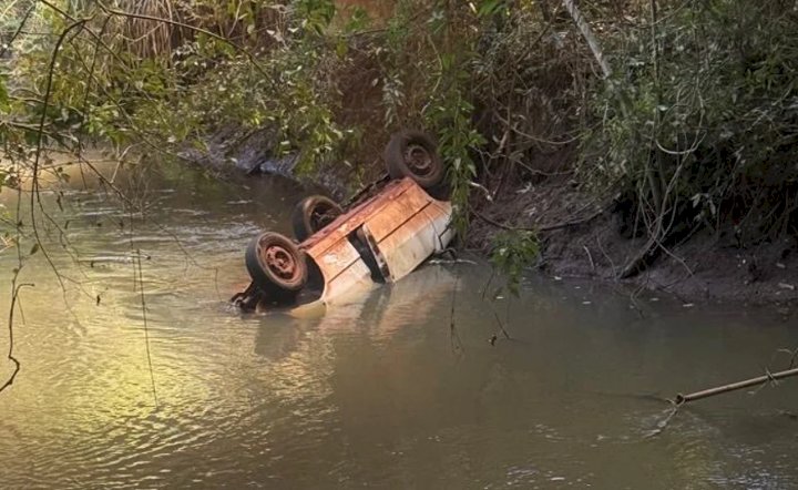 Fiat Uno cai de ponte e cai em rio em Terra Roxa: Ozeias Januário Pereira, de 59 anos, morre após ser hospitalizado