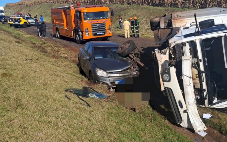 Acidente Grave na PR-239 Deixa um Morto e um Ferido em Iracema do Oeste