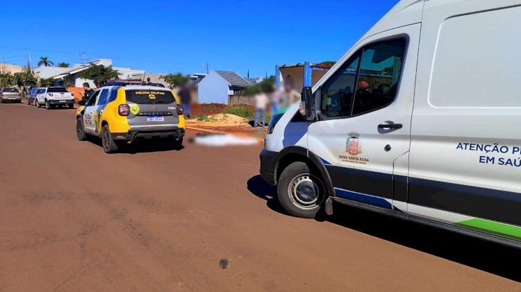 Tragédia em Nova Santa Rosa: menina de 13 anos morre atropelada após cair de patinete na Rua JK