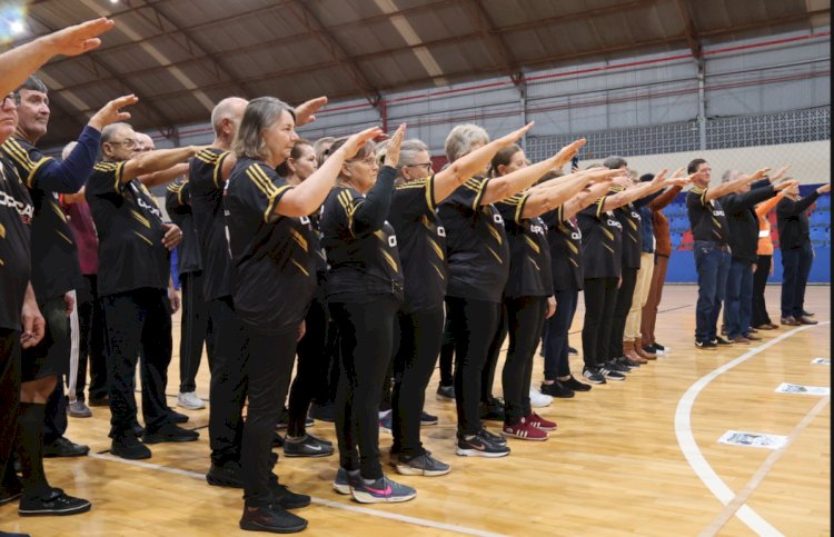 Xvi jogos da pessoa idosa têm abertura oficial em Nova Santa Rosa