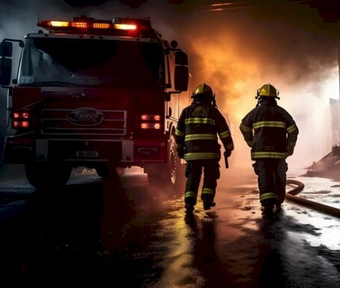 ATUALIZADO: Bombeiros de Marechal Cândido Rondon são acionados para princípio de incêndio  na divisa com Mercedes