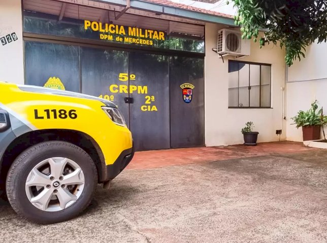 Motocicleta furtada é localizada pela PM em Mercedes após denúncia na madrugada