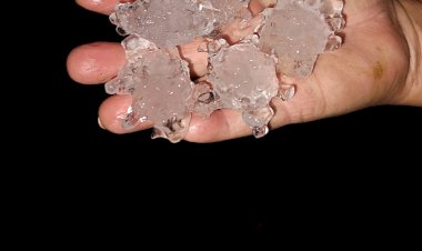 Chuva de granizo atinge microrregião de Marechal Cândido Rondon