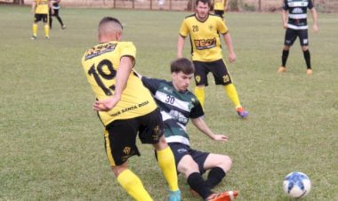 Nova Santa Rosa. 17 gols foram marcados   na terceira rodada do municipal de campo