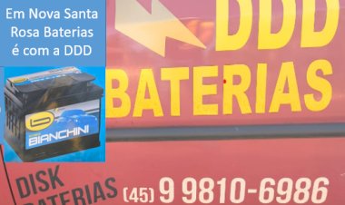 Nova Santa Rosa tem disque Baterias