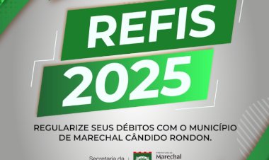 REFIS 2025 encerra nesta sexta-feira em Marechal Cândido Rondon