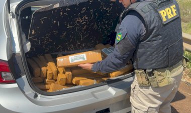 PRF apreende mais de 160 quilos de maconha que seriam entregues em Porto Alegre