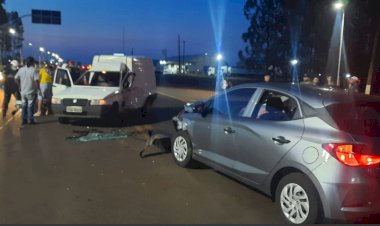 Acidente na PR-486 deixa motorista ferido em Assis Chateaubriand