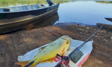 Pescador é preso com dourado e sem licença pesca