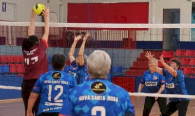Nova Santa Rosa recebe fase estadual da Superliga Melhor Idade de Voleibol Adaptado neste final de semana