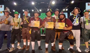 Valdir Dias é campeão do Chope em Metro Masculino na Oktoberfest 2025