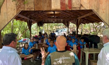Ação de Educação Ambiental reúne estudantes e promove soltura de 17,5 mil alevinos nos rios de Nova Santa Rosa