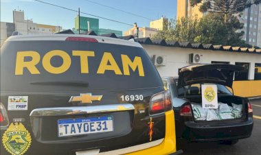 ROTAM apreende 150 kg de agrotóxicos contrabandeados e prende motorista na BR-163