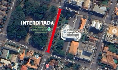 Trânsito é interditado na Rua Mem de Sá para atividades do Natal “Luz e Encanto”