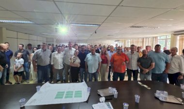 Deputado Hussein Bakri participa de coletiva de imprensa em Marechal Cândido Rondon  Subtítulo