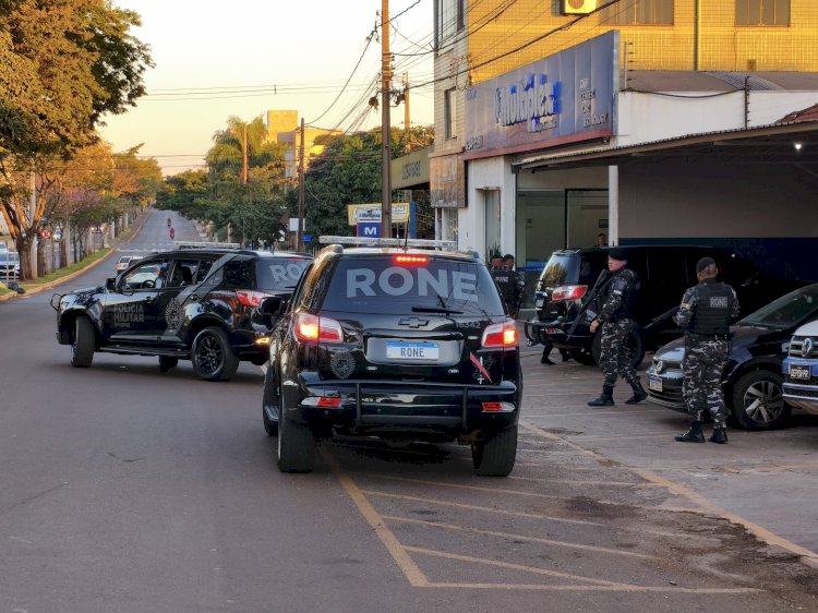 Grande operação policial é realizada em Marechal C.Rondon e região