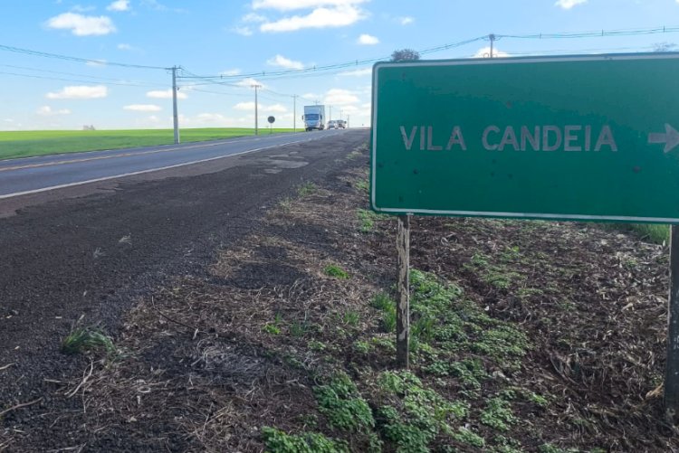 Acidente proximo  de Vila Candeia deixa  motociclista gravemente ferido