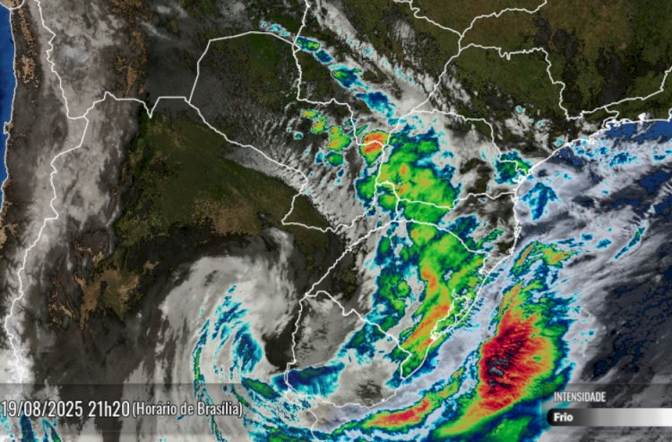 Ciclone extra-tropical pode desviar chuva prevista para quarta-feira