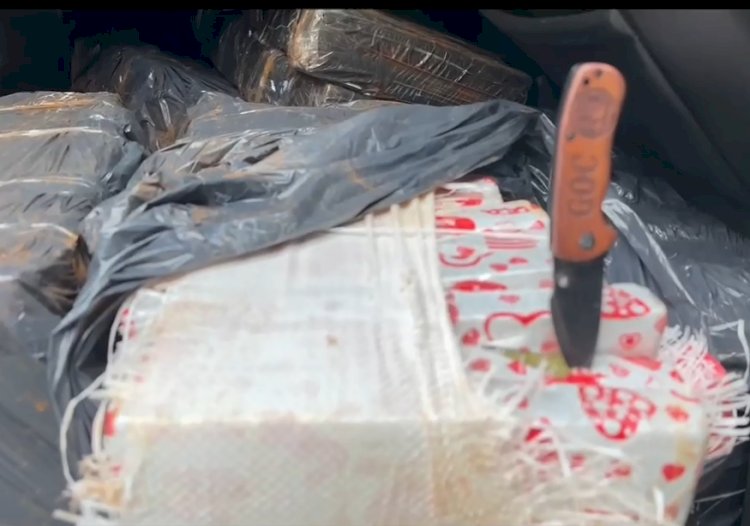 PRF apreende uma tonelada de maconha em caminhonete que seguia para Curitiba