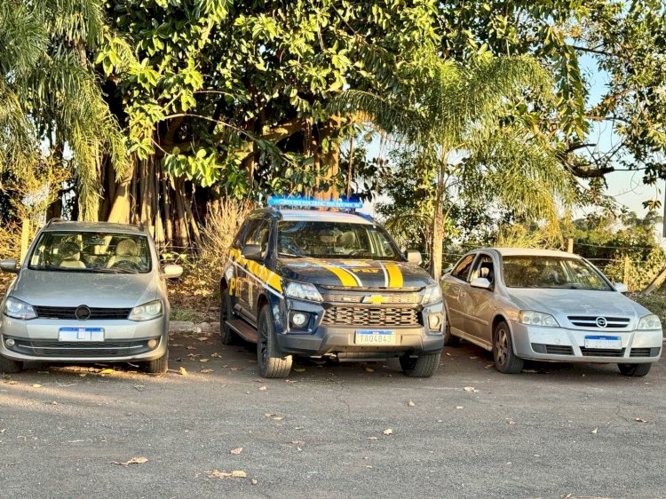 PRF recupera veículo roubado após perseguição e troca de tiros no Oeste do Paraná