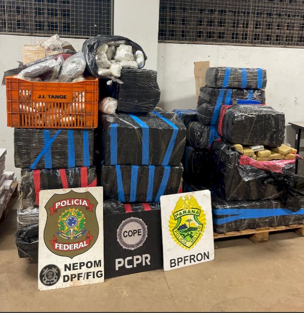 BPFRON, PF e PC apreendem quase duas toneladas de maconha em operações  na região