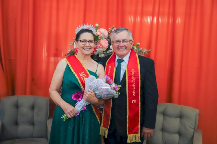 Delci Muller e Elton Becker são eleitos Miss e Mister 3ª Idade