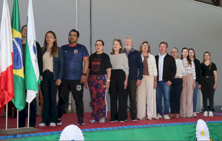 Estão aconteceu  hoje XV Jogos da Pessoa Idos em Nova Santa Rosa