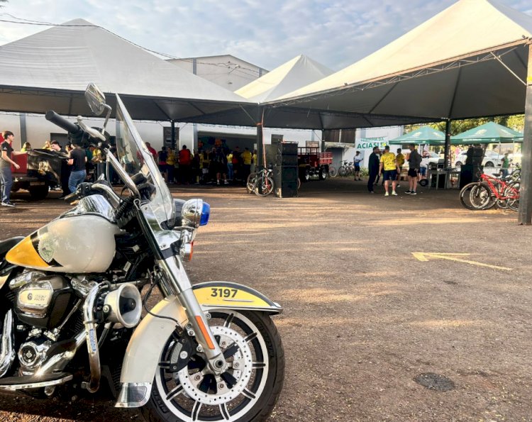 PMPR realiza escolta e segurança em eventos esportivos no interior do Paraná
