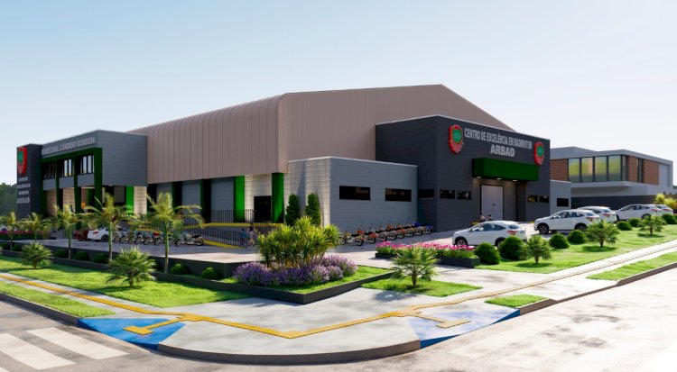 Projeto do Centro de Excelência em Badminton para Marechal Cândido Rondon é apresentado