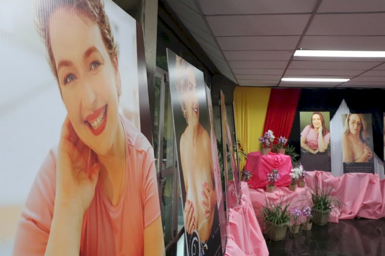 Exposição fotográfica “Um Toque pela Vida” inspira conscientização no Outubro Rosa
