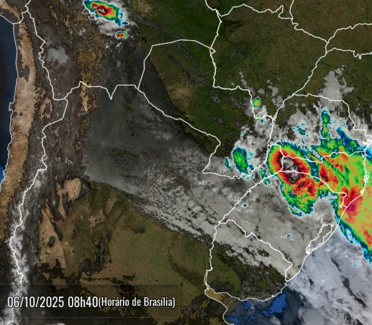 Domingo de muito calor com temperaturas acima de 38 graus Chove  em Marechal Rondon