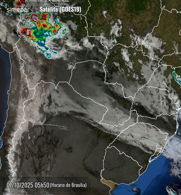 Previsão do Tempo – Marechal Cândido Rondon (PR) Período: 7 a 14 de outubro de 2025