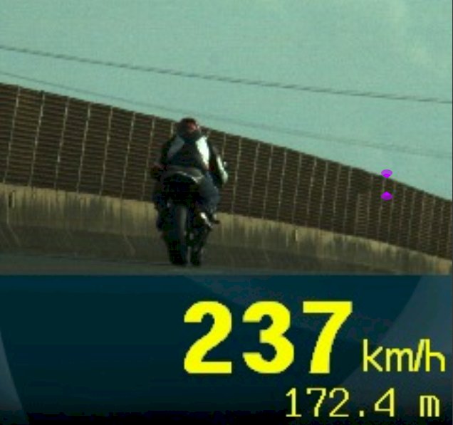 Irresponsabilidade e imprudência: PRF flagra motocicleta a 237 km/h na BR-369, em Cascavel