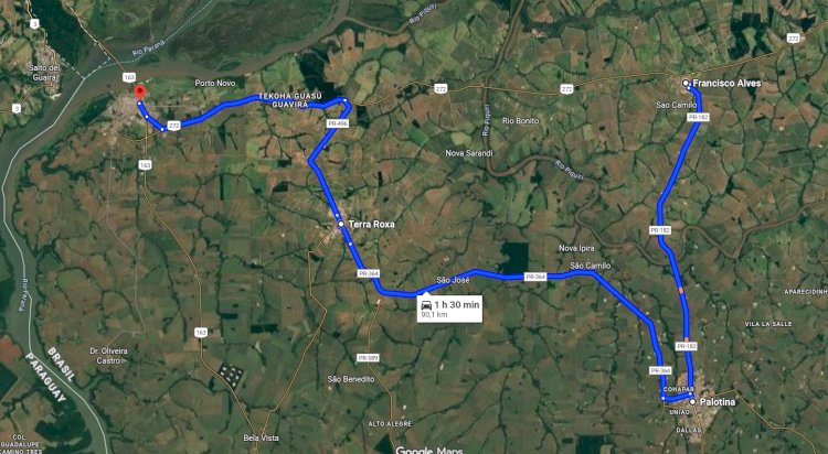 DNIT restringe tráfego noturno na ponte sobre o Rio Piquiri, na BR-272