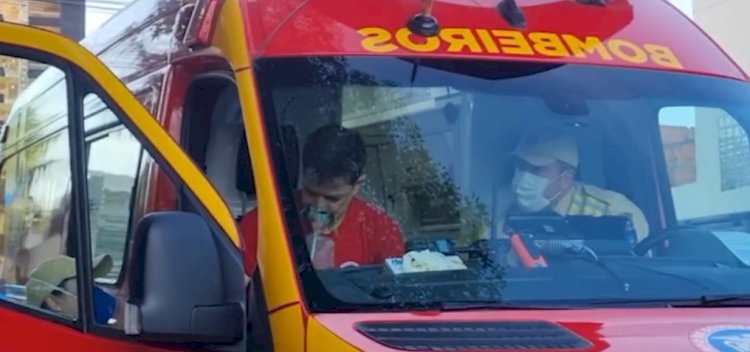 Incêndio em edifício no Bairro Country deixa três vítimas em Cascavel