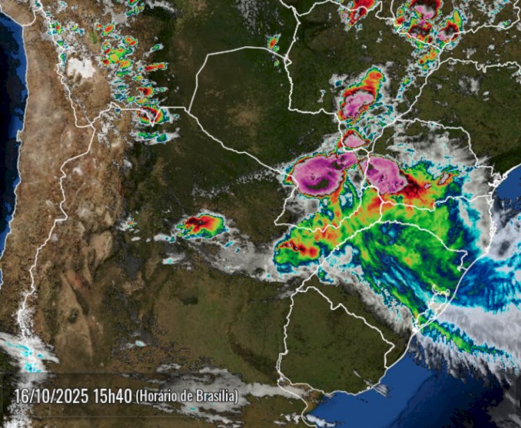 PREVISÃO DO TEMPO: CHUVA, TEMPORAIS E FRIO NOS PROXIMOS DIAS