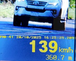 Operação Radar  da Polícia Rodoviária Estadual flagra veículos a mais de 170 km/h na PR-317 em Toledo