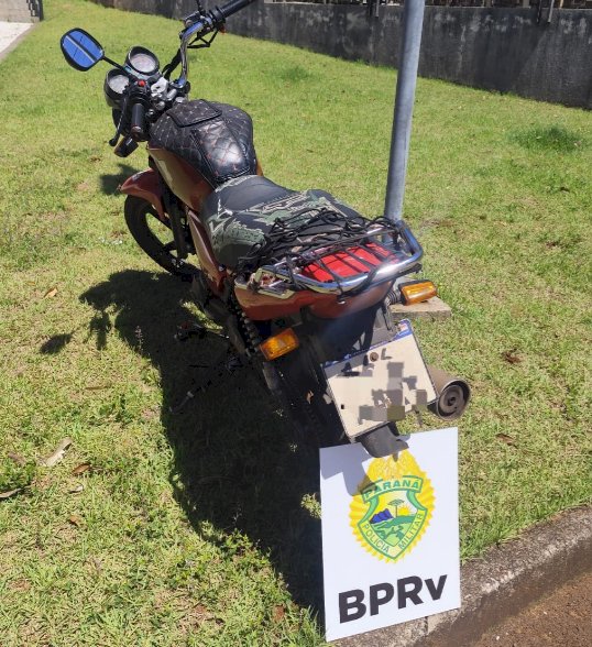 PMPR apreende motocicleta com 72 ampolas de medicamento contrabandeado em Francisco Alves